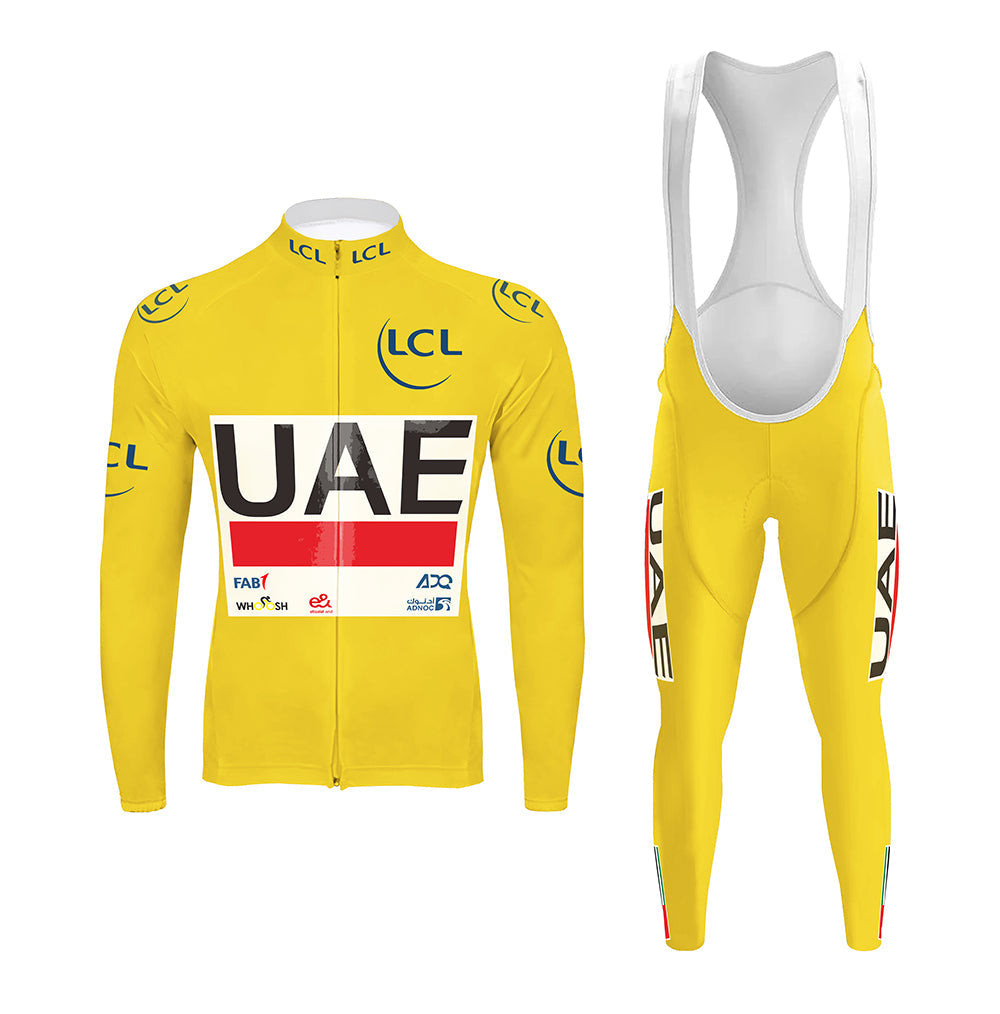 UAE Team-sleeved cycling set 2025