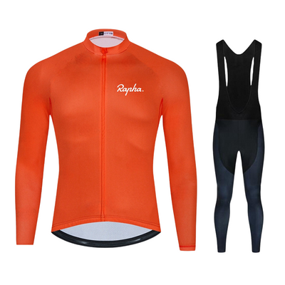 Long-sleeved cycling set