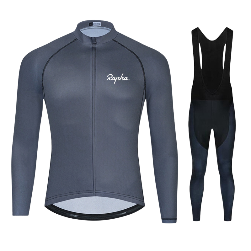 Long-sleeved cycling set