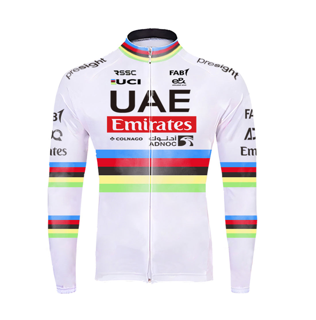 UAE Team Emirates-sleeved cycling set 2025