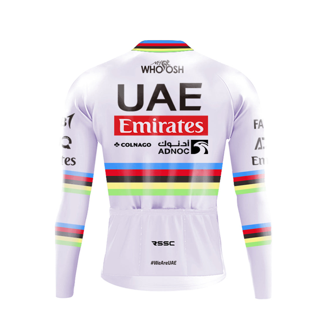 UAE Team Emirates-sleeved cycling set 2025