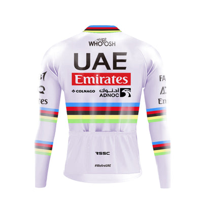 UAE Team Emirates-sleeved cycling set 2025