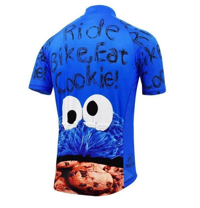 Cookie Monster - Ride, Cycle, Eat Cookies! Cycling Shirt